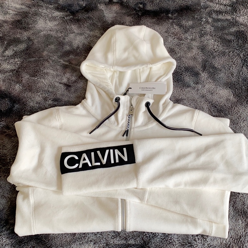 Calvin Klein Zip Up Fleece NEW